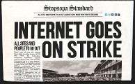 Интернет-компании протестуют