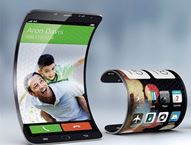 Телефон с гибким экраном от Samsung