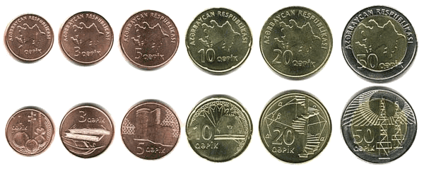 Азербайджанские монеты - гяпик